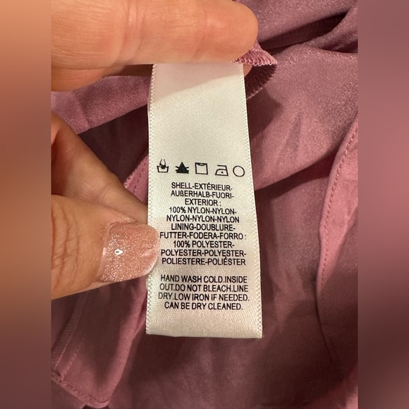 NEW Dress the Population Carina Embroidered Strapless Dress M/8-10 Blush Multi - Picture 13 of 15